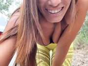 SweeetAlegra naked in the woods