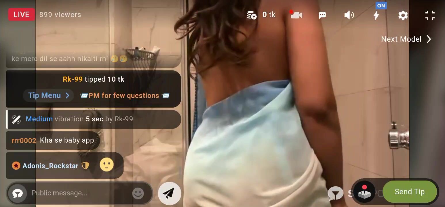Queen_Sakhi full shower show