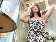 -Saharochek- risky public exhibitionism show