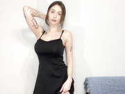 Lily_fox dance and tied up boobs