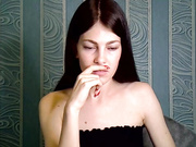 Liyoli Strips Naked and Bates in Her Chair