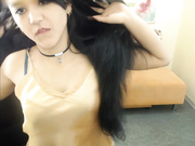 Yasmiina Eating Banana upscaled