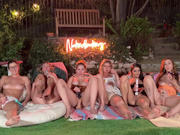 StephInSpace 6 Girl Side-by-Side Masturbation