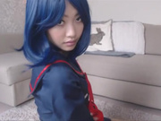 RYUKO MATOI DILDo FUCK TILL CUM cosplay