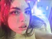 mimifors anal dildo fuck and dp in red dress