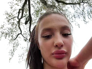 adeleadam666 outdoor sex and facial