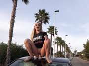 BeccaMarie outdoor masturbation