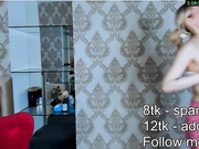 Alison_happy Jump oops Nipple Flash