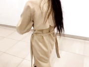 Shybabyss- Vikki Naked In Public Mall Under Coat