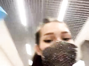 Shybabyss- Vikki Naked In Public Mall Under Coat