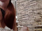 RestrictedArea Blowjob, Handcuffed Fuck & Facial