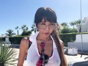 Daring Kiara- Public Nudity Costume Challenge