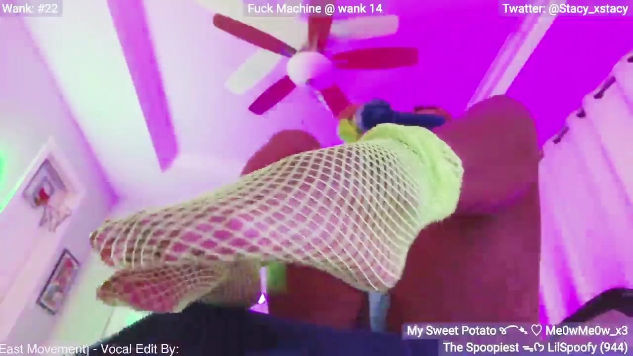stacy_oct 26 sexy outfit hitachi pussy wet butt plug bj
