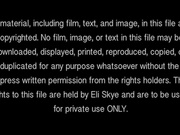 eliskye_ - Glass Dildo Masturbation and Squirting