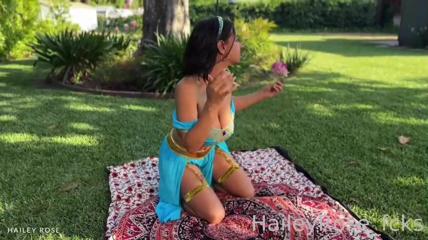 OnlyFans - Hailey Rose - Lonely Virgin Princess Jasmine