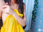 Aashika-Kaur Milking her boobies