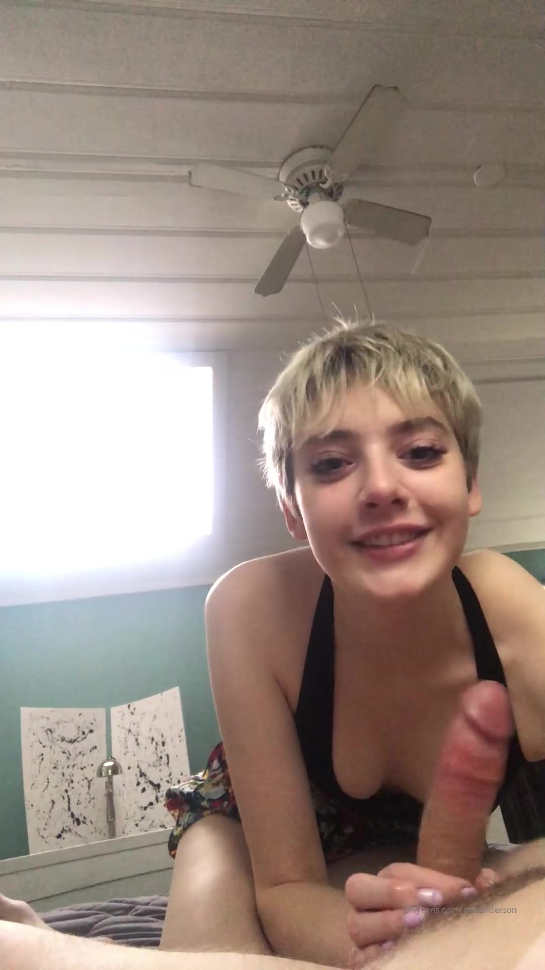 Lena Anderson Bedroom Suck And Talk Oral BJ OnlyFans 2