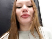 Justmila anal fucking a "stranger" in dressing-room