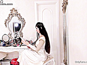 Caylin elf dildo ride