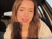 HOT TEEN FUCKS HER PUSSY IN HER CAR