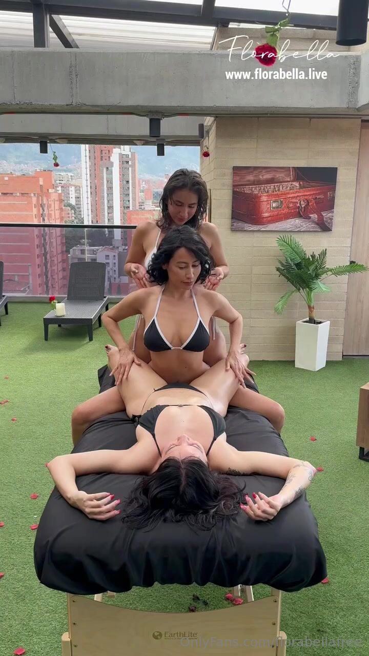 FloraBella- Group Massage Tease