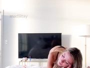 Madiiitay Black Lingerie Sextape