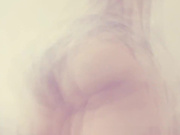 big butt girl rides her dildo