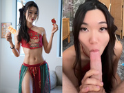 LucyMochi OnlyFans Lunar New Year Sextape