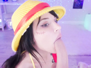 MyCherryCrush-Monkey D.Luffy One Piece Cosplay.