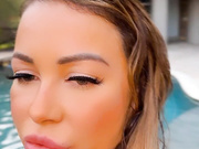 Jenni Neidhart Naked in the Pool