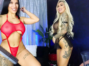 [Thick Cam Girls] Lesbian Series ♛ Pt.34