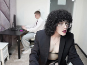 _curly_dick_lover_ 2ND DAY secretary bj & anal fucking