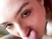 lucieonahorse giving head.