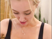 KAYLEN WARD FUCKS HER BF DICK WITH HER BIG TITS