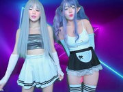 [COSPLAY Cam Girls] Lesbian Series ♛ Pt.30