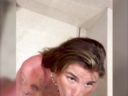 Quick Bathroom Blowjob