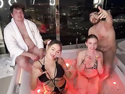 MrAndMrsSavage - 4some girls pussy eat