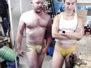 Lesbian tries sucking dick for first time