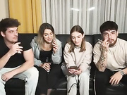 MrAndMrsSavage - 4some girls pussy eating + BJ March 11