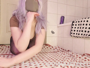 AlexBreeCooper Fishnet PAWG Riding Multiple Hand Dildos