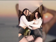 LaraCharm and Josephine lesbian VIP