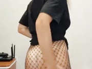 NaturalNadia Flashing her big tanned tits part 2