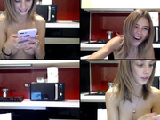 Hotfallingdevil caught the nutt and spit it out all ova her face in webcam show 2017-09-03_015853