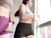 Ariiel_ lesbian show - first time makeout + cum naked