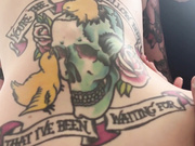 Irisxjase Cuckold anal threesome with blonde whore