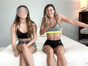 OnlyFans fitbryceadams, holly jane - 18 YO Holly's 1st 4-Way!