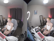 NessaShy VR public show naked