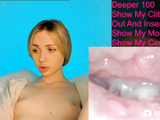 jannemary fucks her pussy shows crevix