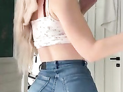 christine bright barbieblo naked dildo solo fuck