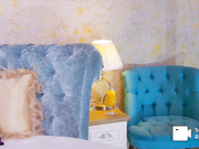 MellisaBlack humiliates slave with big strap-on